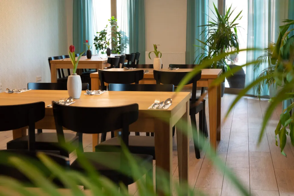 Interiér restaurace U Halmů